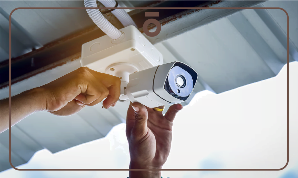 تركيب كاميرات المراقبة عن طريق الشبكة